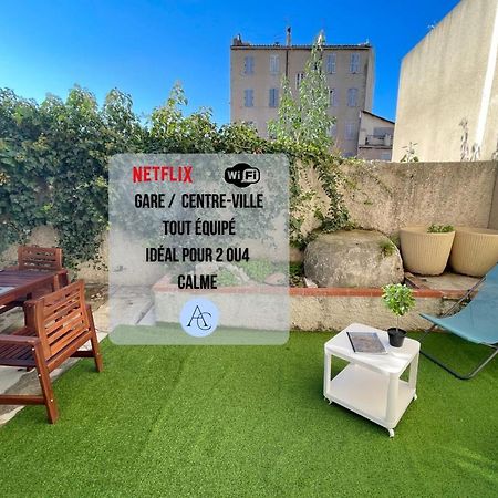Apartament Le Grand Bleu Terrasseclimwifinetflix Proche Gare-Centre Marsylia Zewnętrze zdjęcie