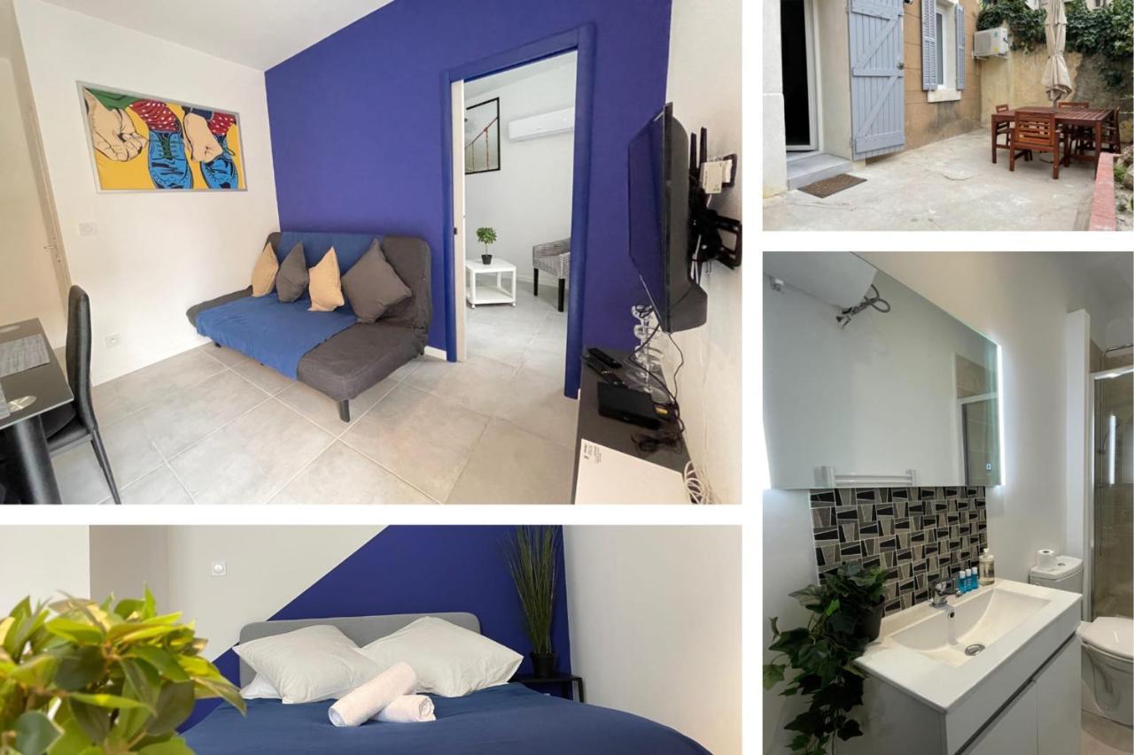 Apartament Le Grand Bleu Terrasseclimwifinetflix Proche Gare-Centre Marsylia Zewnętrze zdjęcie
