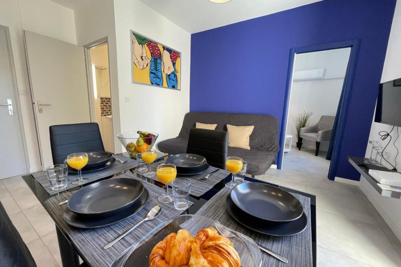 Apartament Le Grand Bleu Terrasseclimwifinetflix Proche Gare-Centre Marsylia Zewnętrze zdjęcie